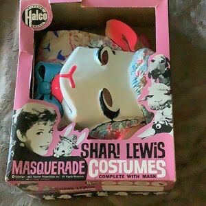Early 1960’s Shari Lewis’ Lamb Chop Child’s Costume and Mask